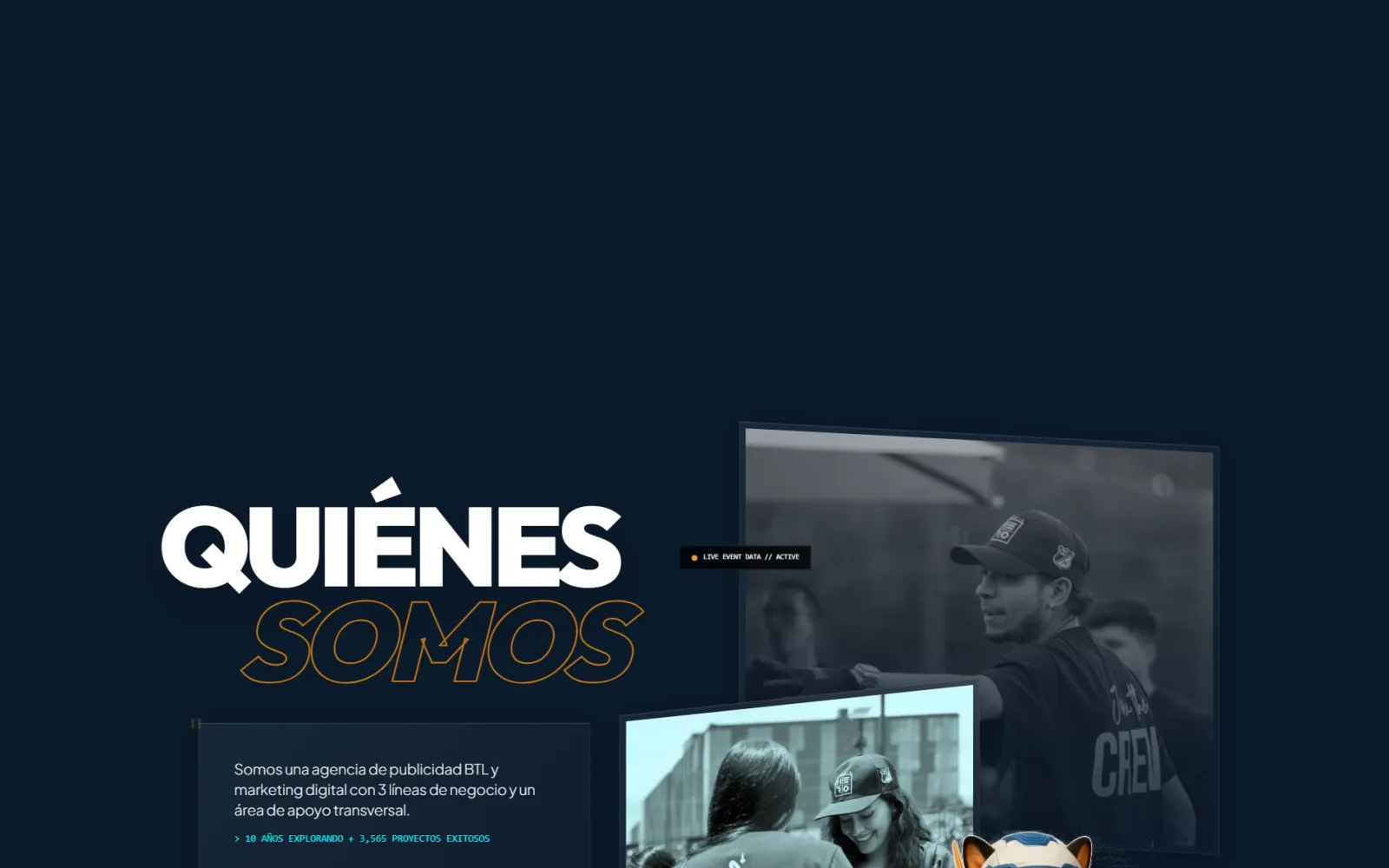 Sitio de Agencia Hero